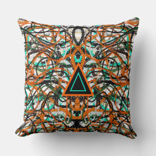 Coussin Pilote de lancement motif à chaîne