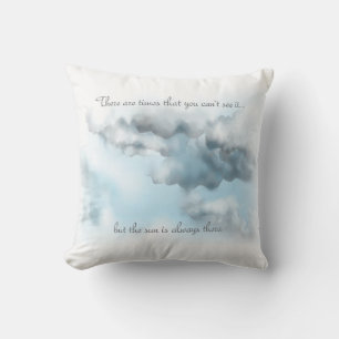 Coussin Pilote de lancement nuageux