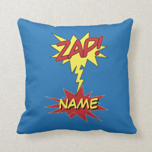 Coussin Pilote de lancement personnalisé ZAP !