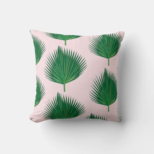 Coussin Pilote de lancement Tropical Palm (Recto)