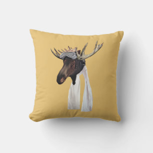 Coussin Pilote de l'aviation Flying Moose