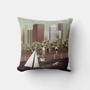 Coussin Pilote de paysage urbain