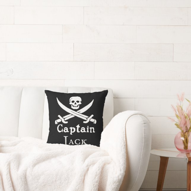 Coussin Pilote de piste de pirate personnalisé (Canapé)