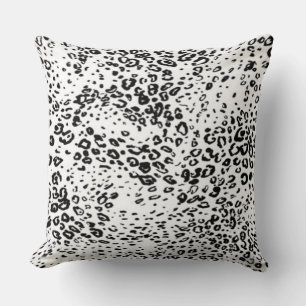 Coussin Pilote/Empreinte de léopard
