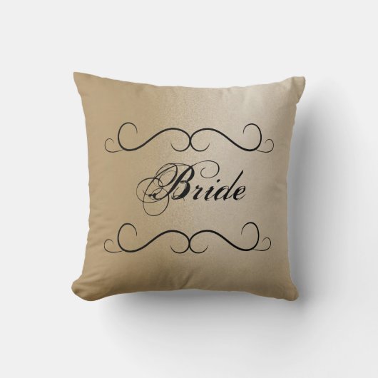 Coussin Pilote Jeu de mariée - MVB Design 2 (Recto)