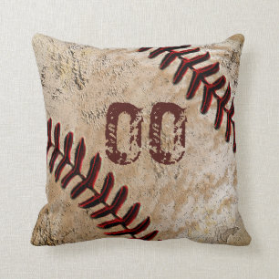 Coussin Pilotes de baseball personnalisés JERSEY NUMÉRO
