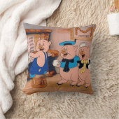 Coussin Pilule de MoJo d'Américain de comptine de trois (Couverture)