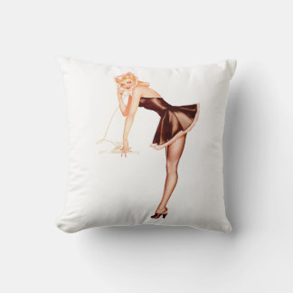 Coussin Pin Up Girl #10 @ GarysRetroGarage