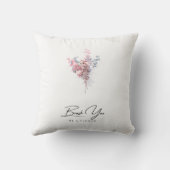 Coussin Pinceau Moderne Personnalisé Sois une Fleur (Verso)