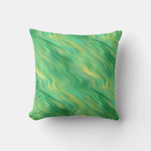Coussin Pine vert Vavy Texture