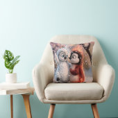 Coussin pingouin confortable Amber & Frosty (Chaise)