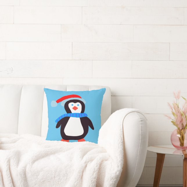 Coussin Pingouin d'hiver classique (Canapé)