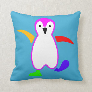 Coussin Pingouin heureux