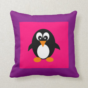 Coussin Pingouin mignon