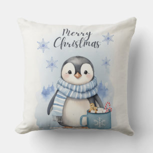Coussin "Pingouin mignon 3"
