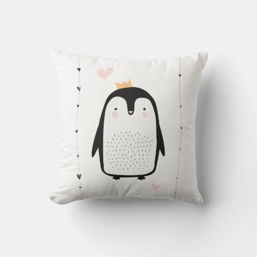 Coussin Pingouin mou (Recto)