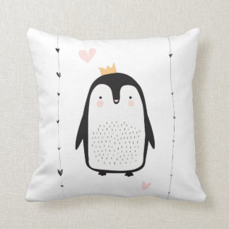 Coussin Pingouin mou