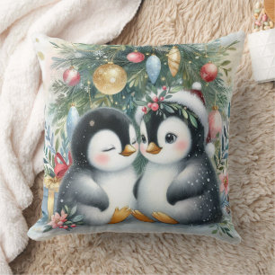 Coussin Pingouins de Noël 6