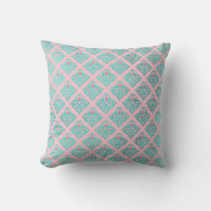Coussin Pink Aqua Diamond LUXURY PERSONNALISÉ