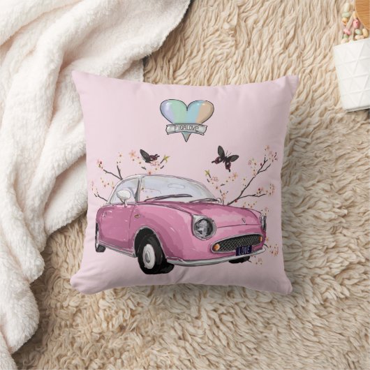 Coussin Pink Figaro pillow - kussen (Couverture)