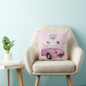 Coussin Pink Figaro pillow - kussen (Chaise)