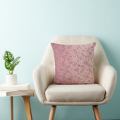 Coussin Pink flowers degraded (Chaise)