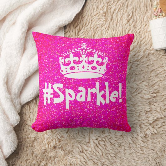 Coussin Pink Glitz, Royal Sparkle, Princesse (Couverture)