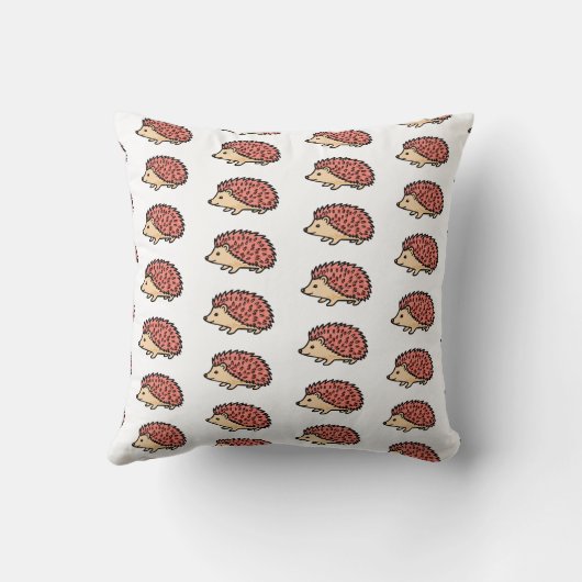 Coussin Pink Hedgehog (Verso)