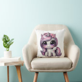 Coussin Pink parties scintillant pony licorne (Chaise)