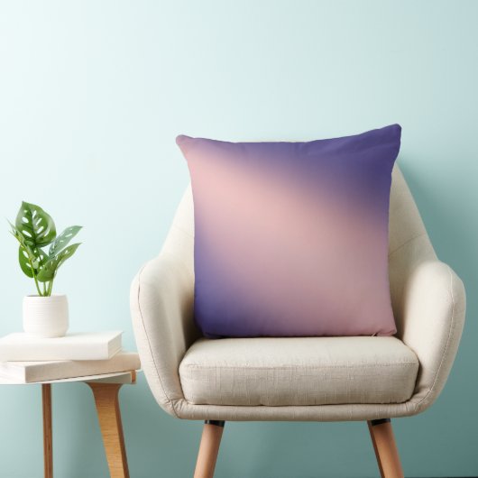 Coussin Pink violet ombre clair de lune (Chaise)