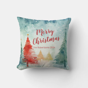 Coussin Pins colorés Joyeux Noël