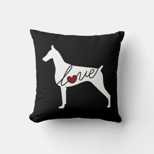 Coussin Pinscher de dobermann (Recto)