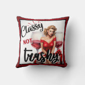 Coussin Pinup Élégante pas Ringarde (Verso)