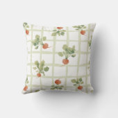 Coussin Pique-nique d'été au radis (Verso)