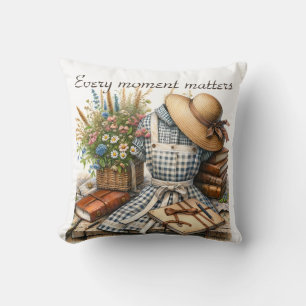 Coussin Pique-nique vintage Cottage core