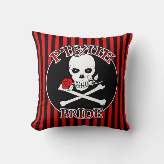 Coussin Pirate Bride Jeu d'oreiller (Recto)