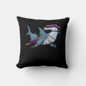 Coussin Pirate de requin-marteau Océan (Recto)