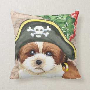 Coussin Pirate de Shih Tzu