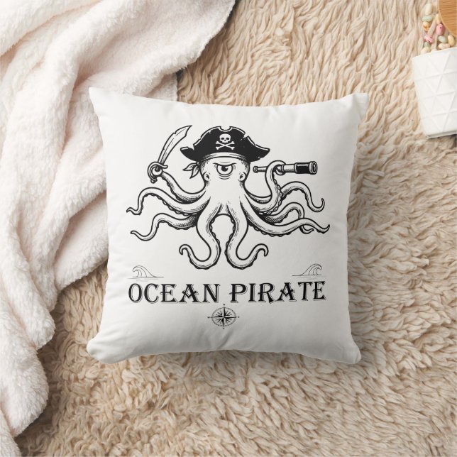 Coussin Pirate des Océans (Couverture)