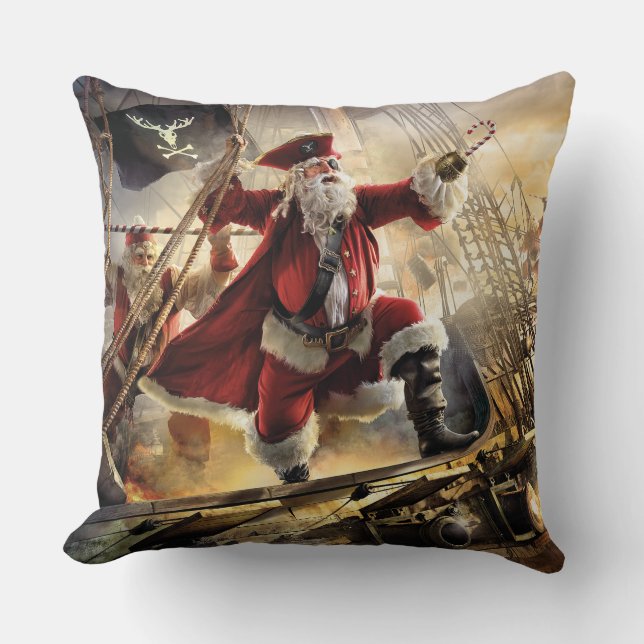 Coussin Pirate Père Noël (Recto)