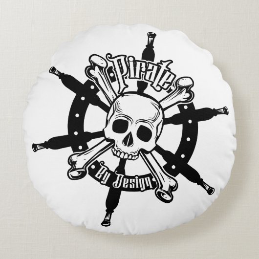 Coussin Pirate rond (Devant)