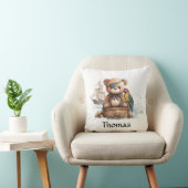 Coussin Pirate Teddy Bear Aventure - Personnalisable (Chaise)