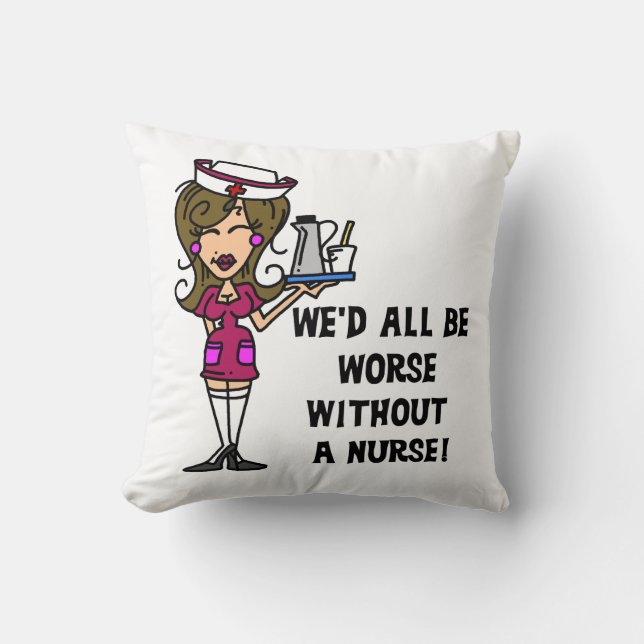 Coussin Pire sans infirmière (Recto)