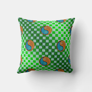 Coussin Pisces & Wood Goat