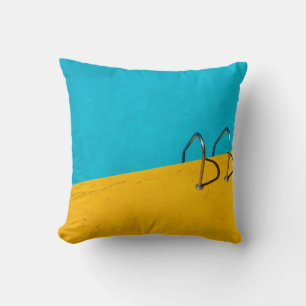 Coussin Piscine avec échelle en acier inoxydable