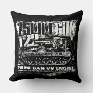 Coussin pistolet de 75 mm T22 Pillow Pillow Pillow