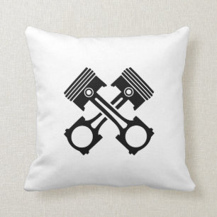 Coussin Piston croisé