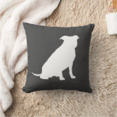 Coussin Pit Bull Chien Baby shower Genre Neutre Pitbull (Couverture)