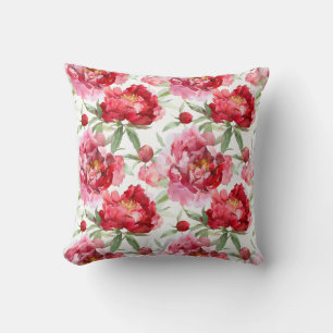 Coussin Pivoine