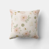 Coussin Pivoine Rose Blush (Verso)